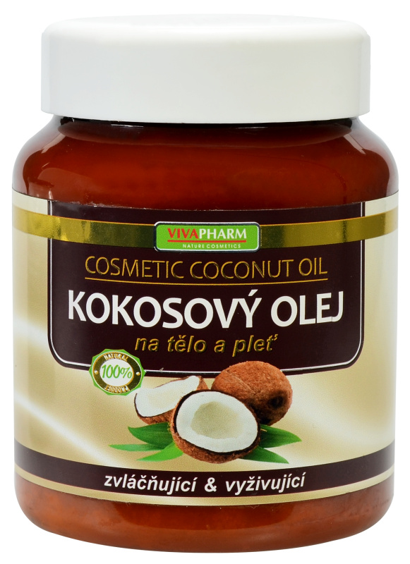 VIVAPHARM Kokosový olej 100% kosmetický 380 ml