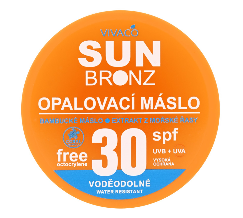 Vivaco Opalovací máslo SPF 30 - Coral friendly 150 ml