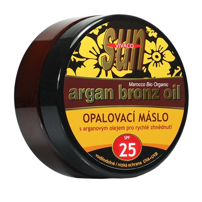 Opalovací máslo s arganovým olejem SPF 25 200 ml