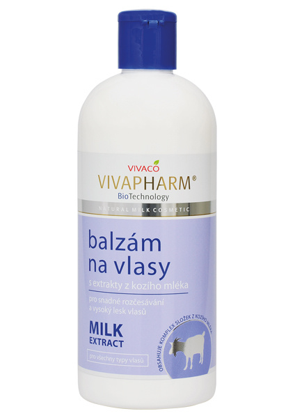 Balzám na vlasy s kozím mlékem VIVAPHARM