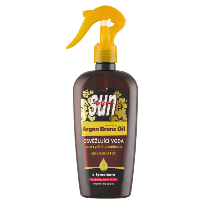 Osvěžující opalovací voda s betakarotenem a akcelerátorem SPF 0 300 ml