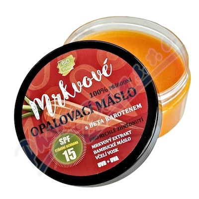 VIVACO Přírodní opalovací máslo s mrkvovým extraktem SPF 15 150 ml