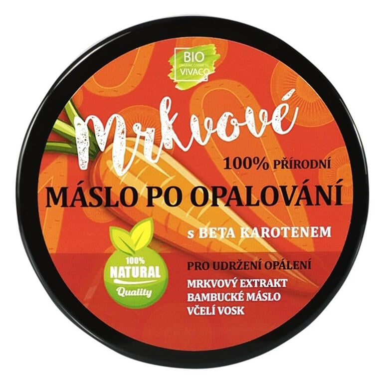 VIVACO Přírodní máslo po opalování s mrkvovým extraktem 150 ml