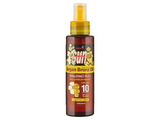 Vivaco SunVital opalovací olej s Bio-arganovým olejem SPF10 100 ml