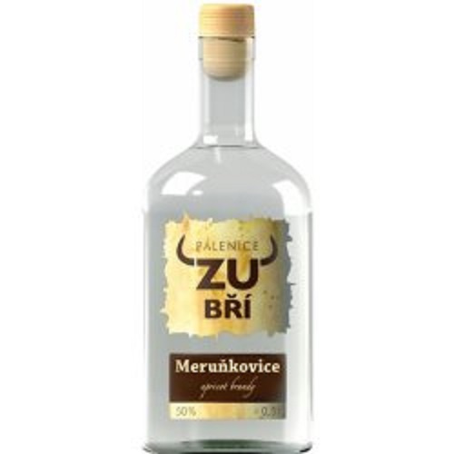 Meruňkovice Pálenice Zubří 0,5 l 50 %