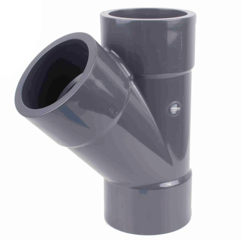 PVC Y-kus 110 mm 45° lepení x lepení