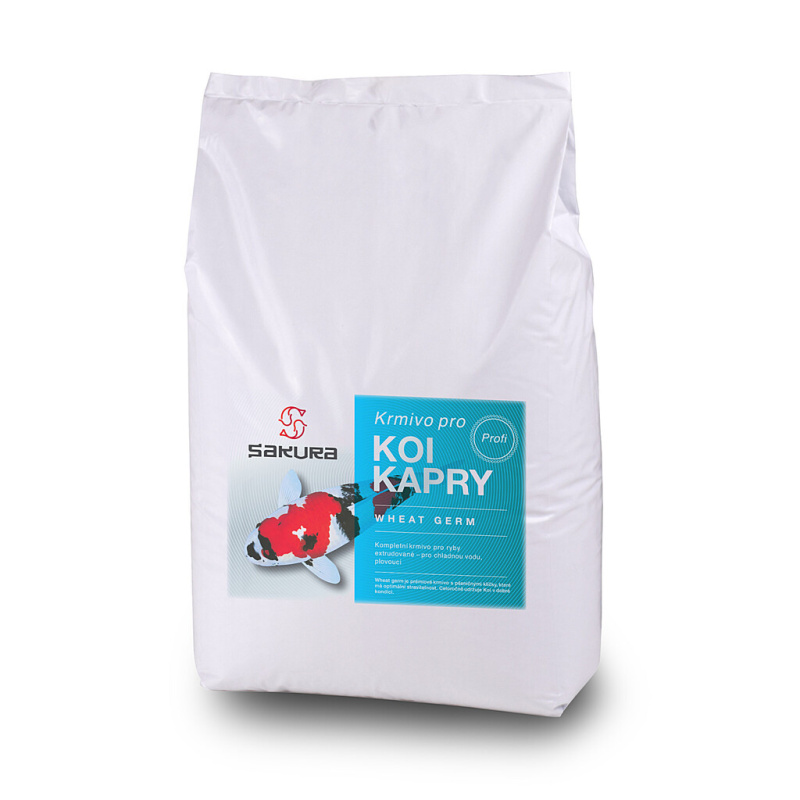 Wheat Germ - 6 mm pytel 15 kg krmivo pro koi