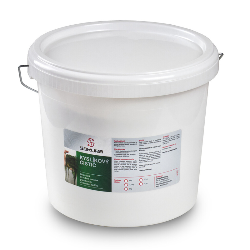 Kyslíkový čistič 5 kg na 100 - 250 m³ vody