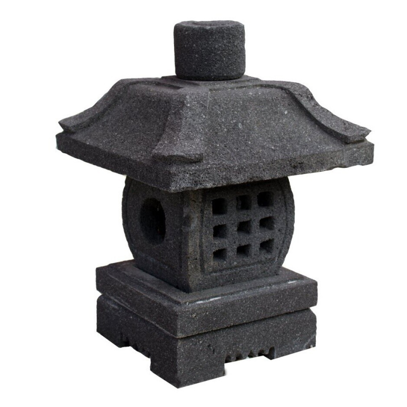 Japonská lampa Tenka Chaya 60 cm - láva