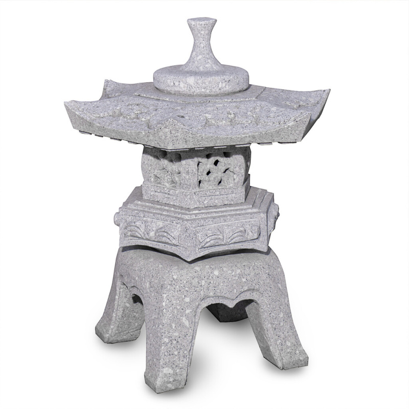 Japonská lucerna Rokkaku Yukimi 40 cm