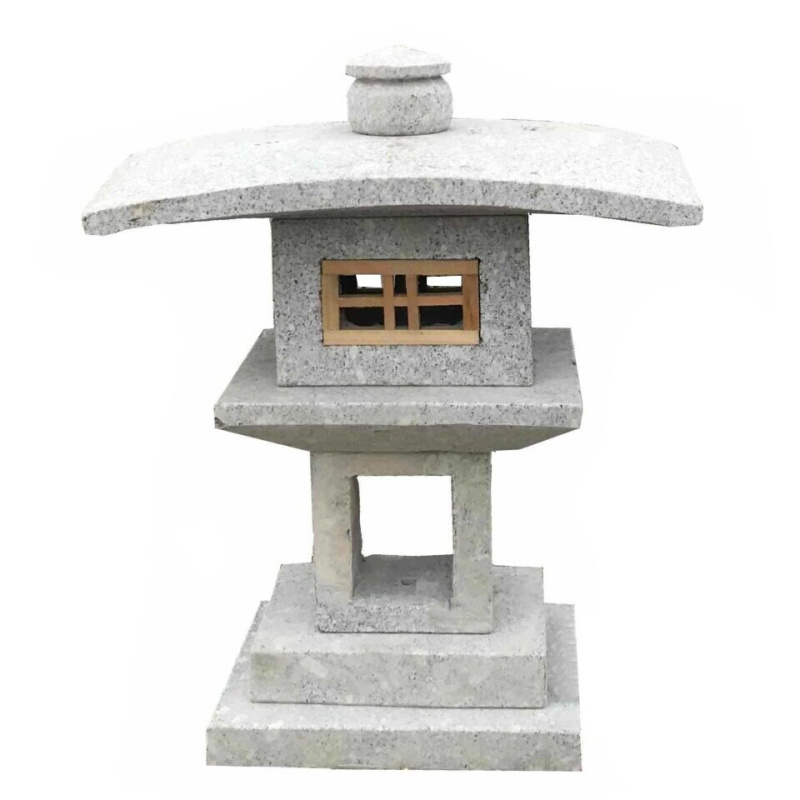 Japonská lampa Kanjuji 55 cm - žula