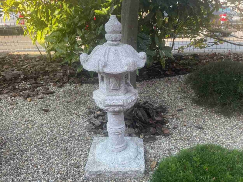 Japonská lampa Kasuga 75 cm - žula