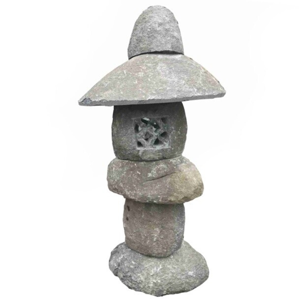 Přírodní kamenná lampa 60 cm