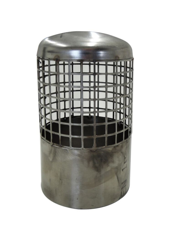 Sací koš nerezový malý, připojení 110 mm