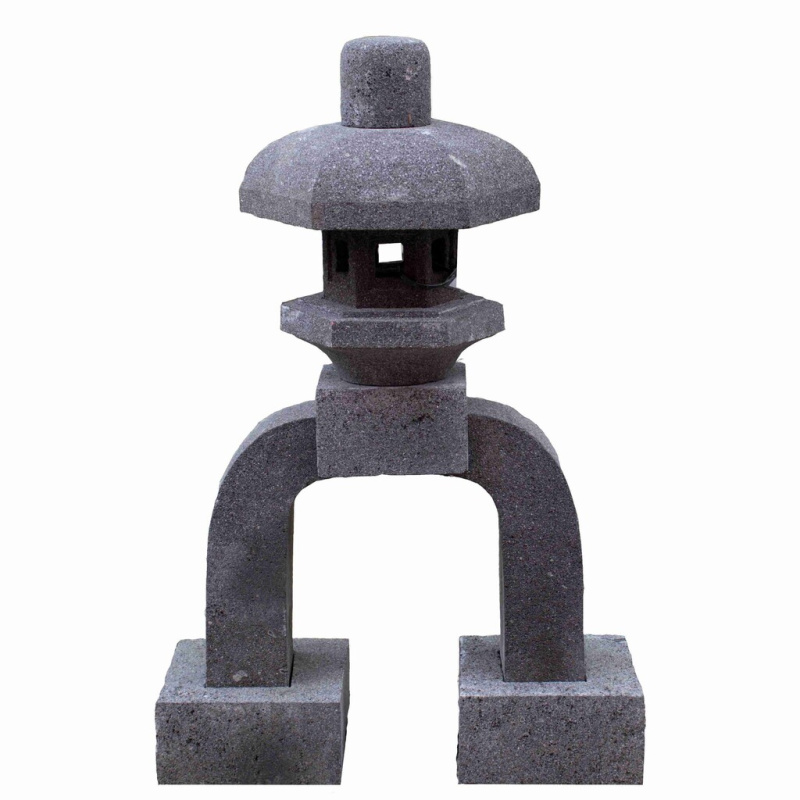 Japonská lampa Kotoji 75 cm - láva