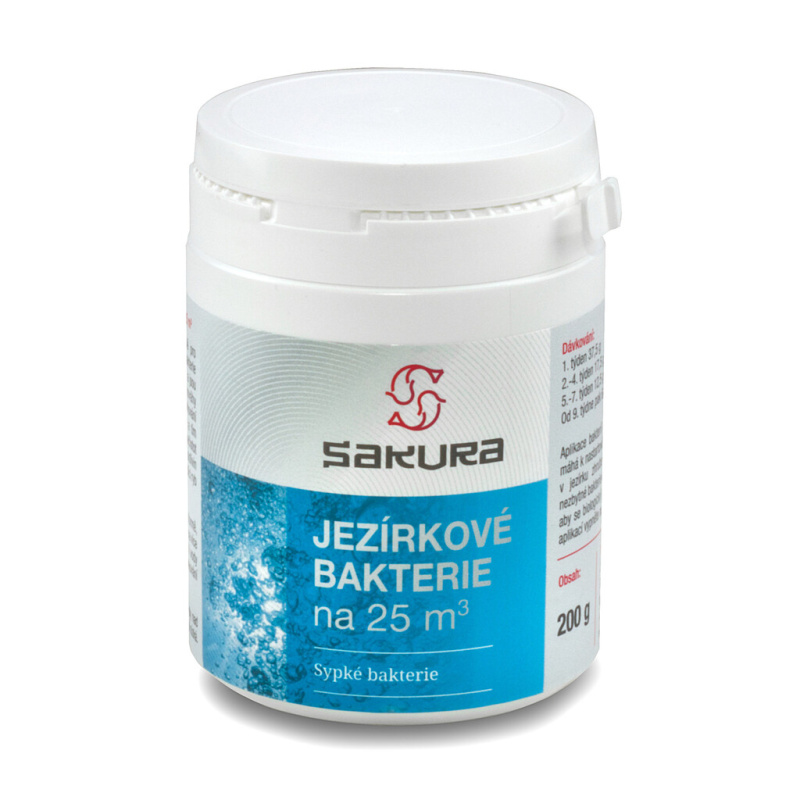 Sakura 200 g - sypké jezírkové bakterie na 25 m3