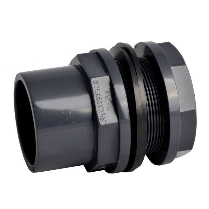 PVC stěnová průchodka prodloužená 63 mm