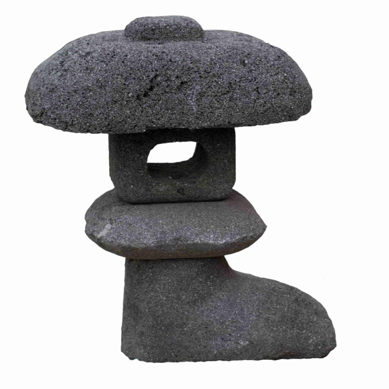 Japonská lampa Shizen Toro 40 cm - láva
