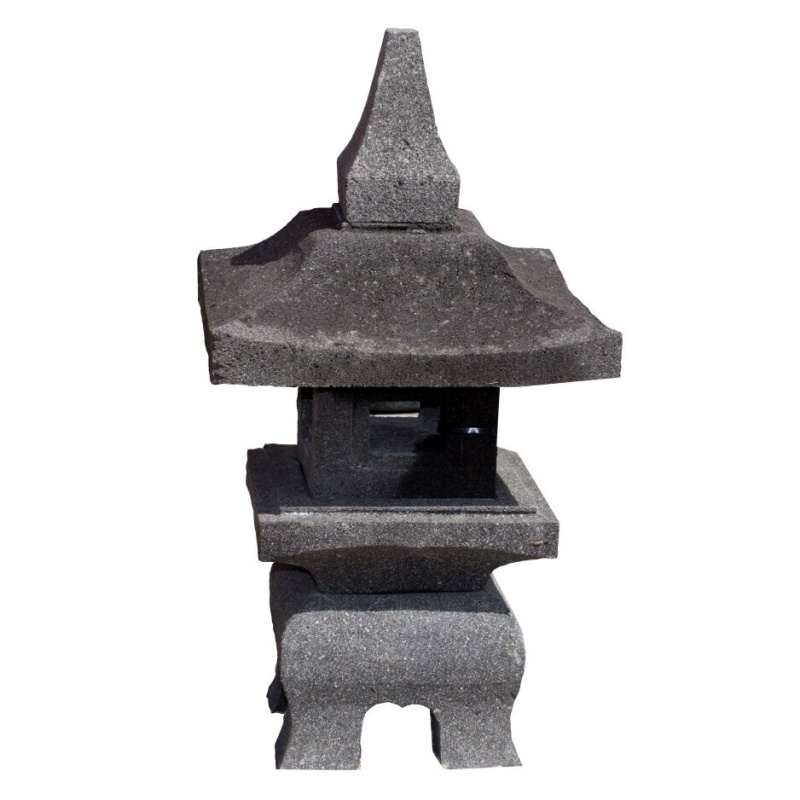 Japonská chrámová lampa 50 cm - láva