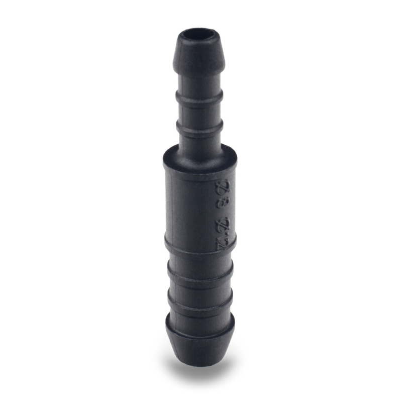 Přímá redukční spojka černá 8/12 mm