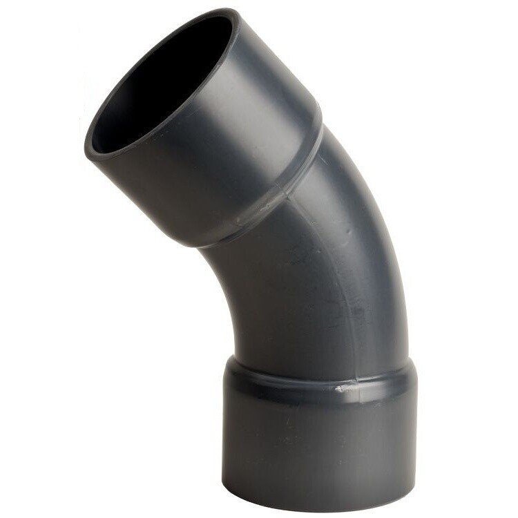 PVC oblouk 110 mm 45° lepení x lepení