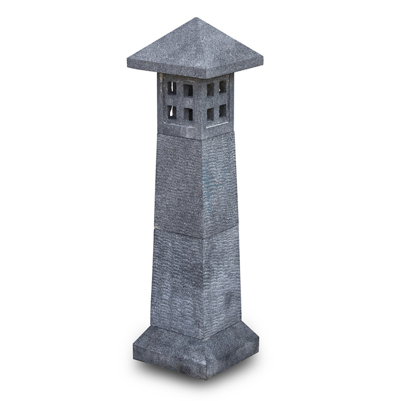 Japonská lampa 100 cm - láva