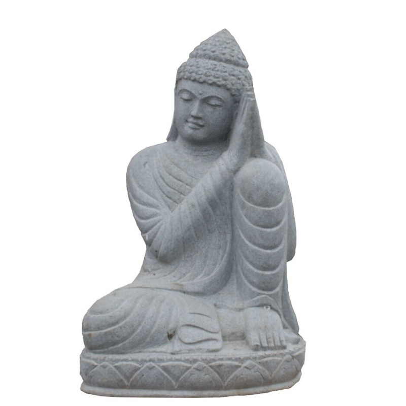 Buddha 80 cm - river stone