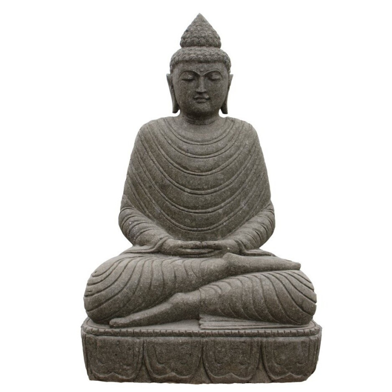 Buddha Dhayana Mudra 120 cm - přírodní kámen