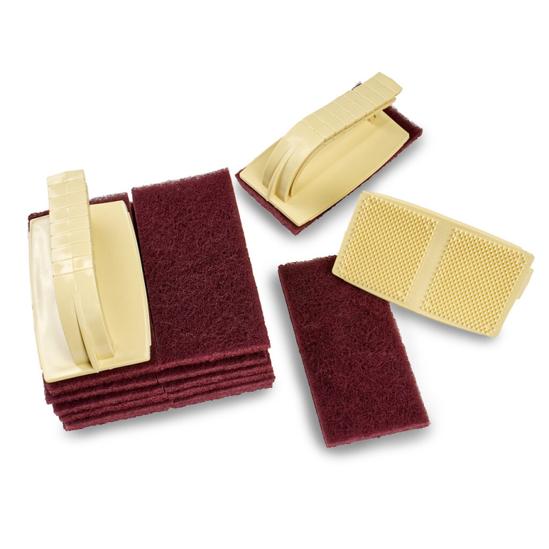 Quick Scrubber Kit -sada 30 drátěnek a 4 držadel