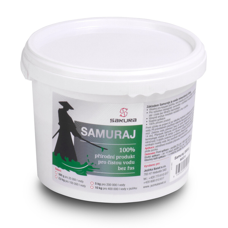 Samuraj 2,5 kg na 100 m³