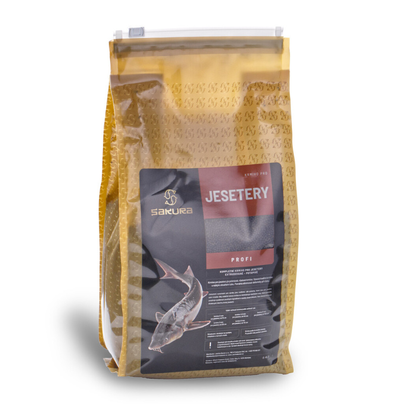 Krmivo pro jesetery 2 mm 2500 g