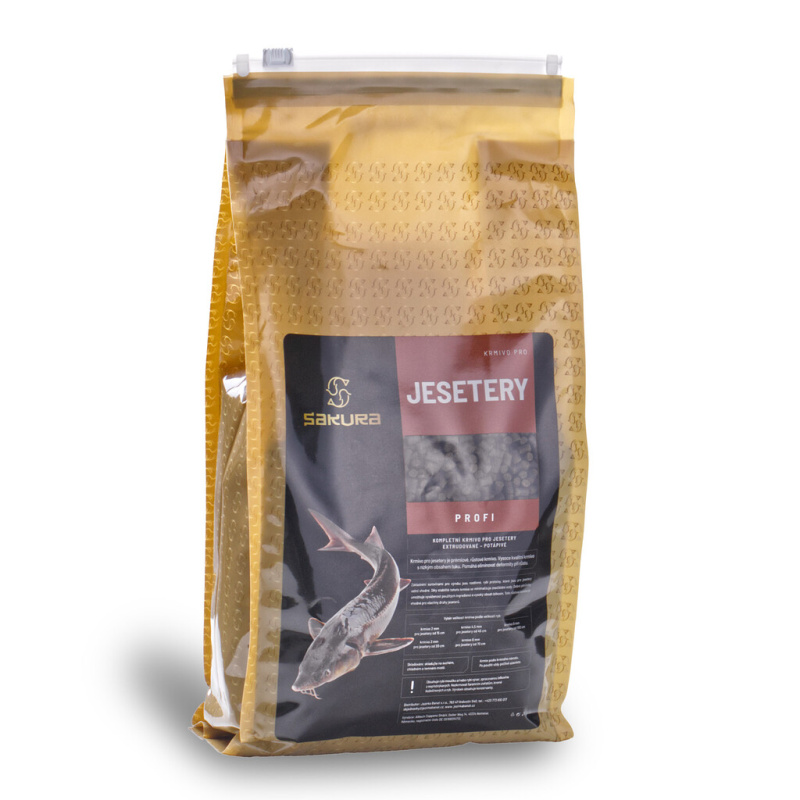 Krmivo pro jesetery 4,5 mm 2500 g