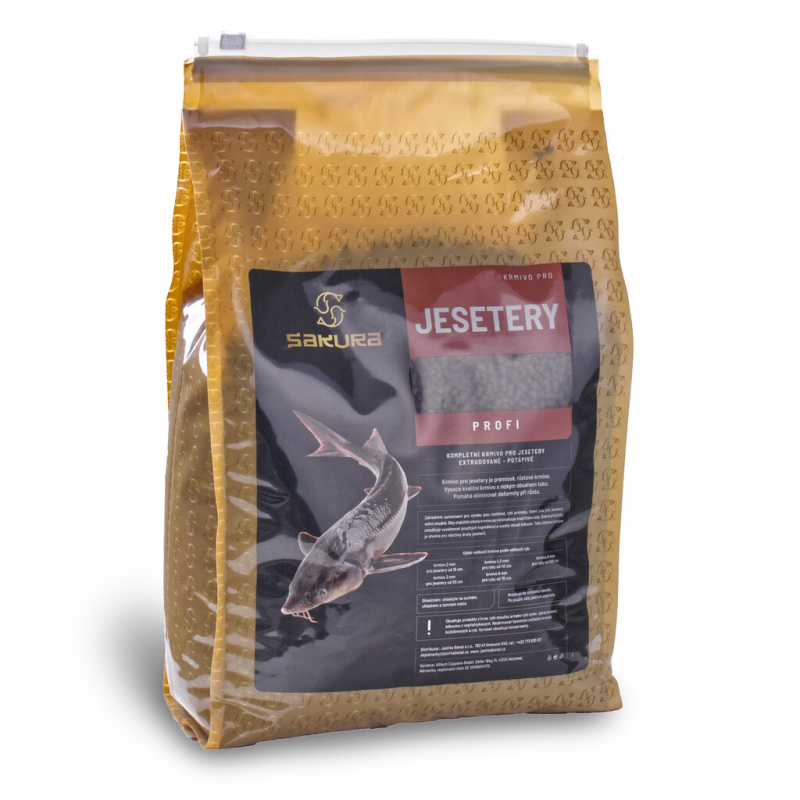 Krmivo pro jesetery 4,5 mm 7500 g