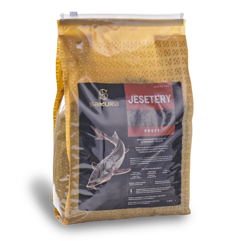 Krmivo pro jesetery 6 mm 7500 g