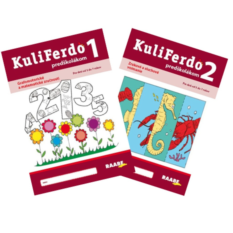 Kuliferdo predškolákom 1+2 (Komplet za výhodnejšiu cenu!) - kniha z kategorie Předškolní pedagogika
