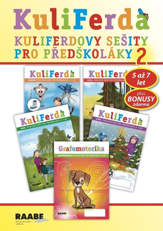 KuliFerda (5–7 let) - SADA pracovních sešitů - 2023-2024 - Hana Nádvorníková, Jana Pechancová, Noemi Keřkovská