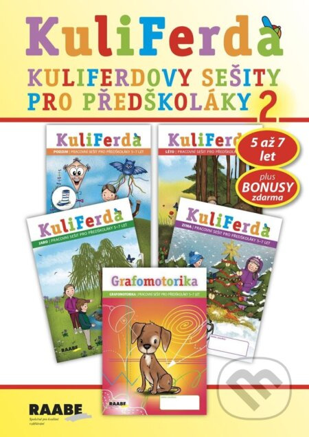 KuliFerda (5–7 let) - SADA pracovních sešitů - 2023-2024 - Hana Nádvorníková, Jana Pechancová, Noemi Keřkovská