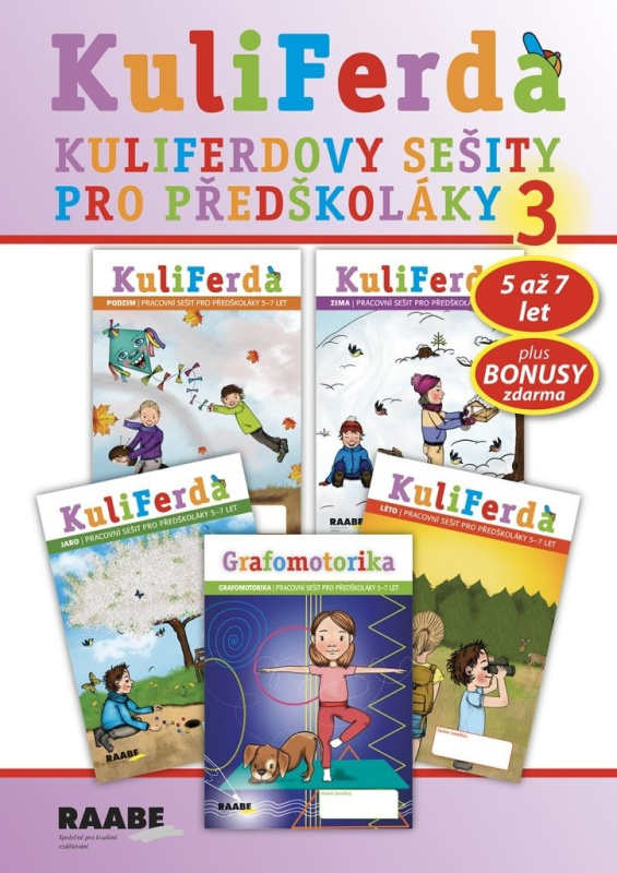 KuliFerda (5–7 let) - SADA pracovních sešitů - Hana Nádvorníková, Jana Pechancová, Noemi Keřkovská