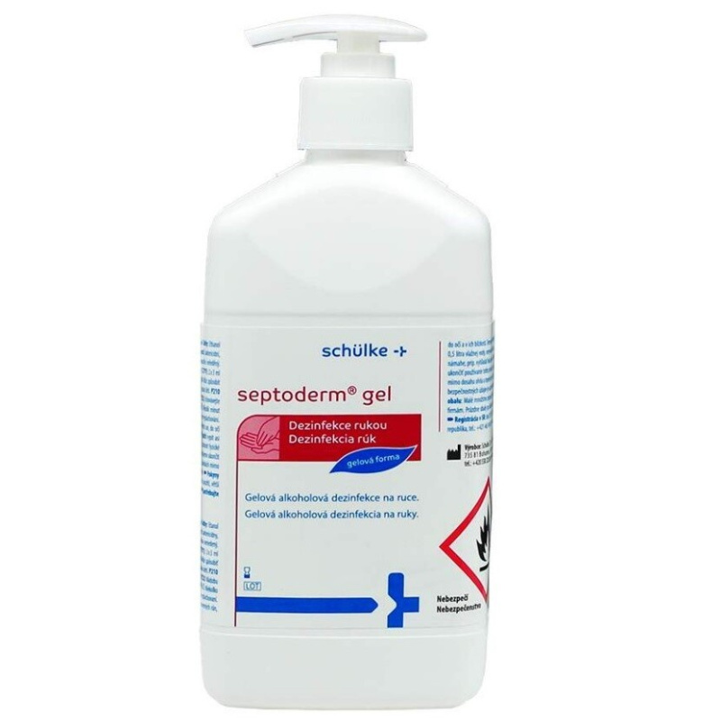 Schülke Septoderm Gel, 500ml s dávkovačem