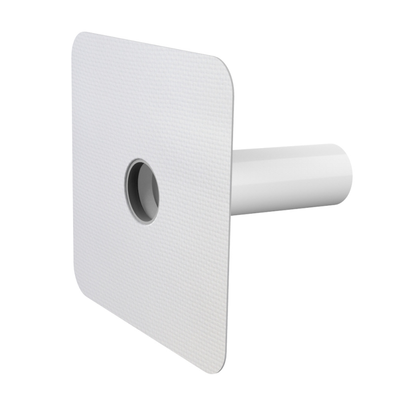 Pojistný přepad s integrovaným PVC límcem o průměru 125 mm