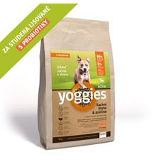 Yoggies Active kachna a zvěřina, granule lisované za studena  2 kg