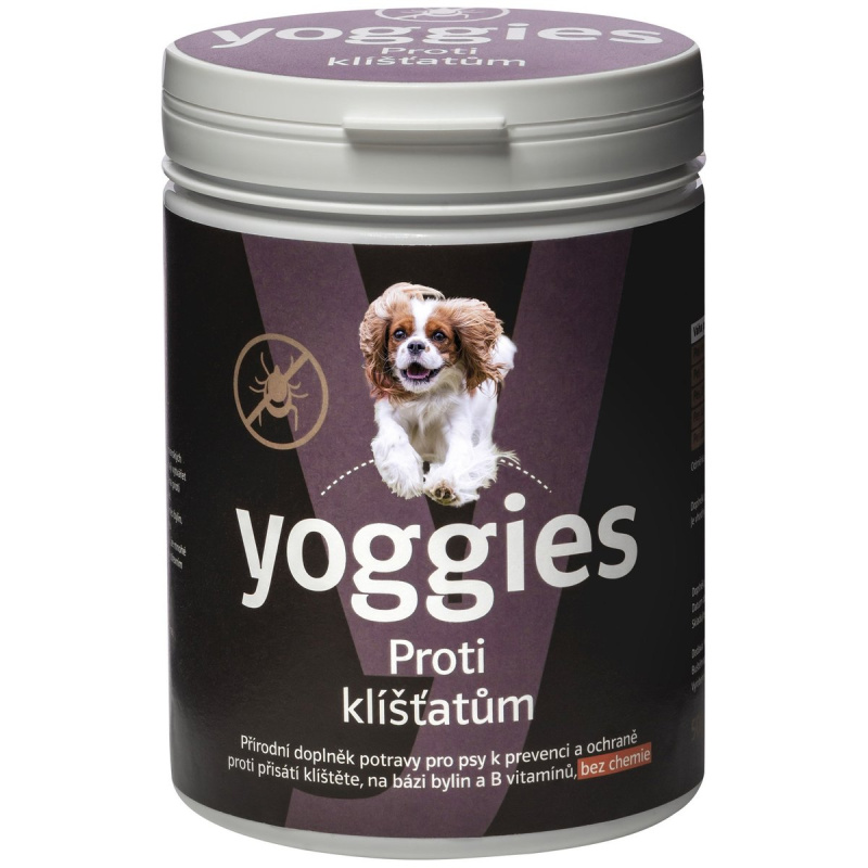Yoggies Ochrana proti klíšťatům doplněk stravy pro psy