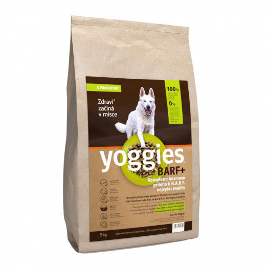 BARF+ příloha k syrovému masu, lisovaná za studena Yoggies  5 kg