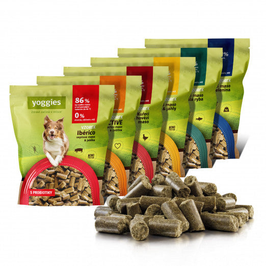 Vzorek granulí Yoggies pro psy - velikost NORMAL