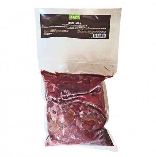 1 kg Yoggies B.A.R.F. Krůtí játra