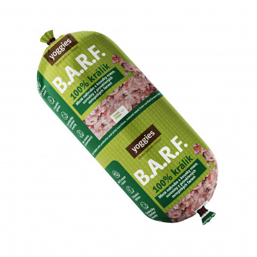 1300g Yoggies B.A.R.F. 100% králík s probiotiky