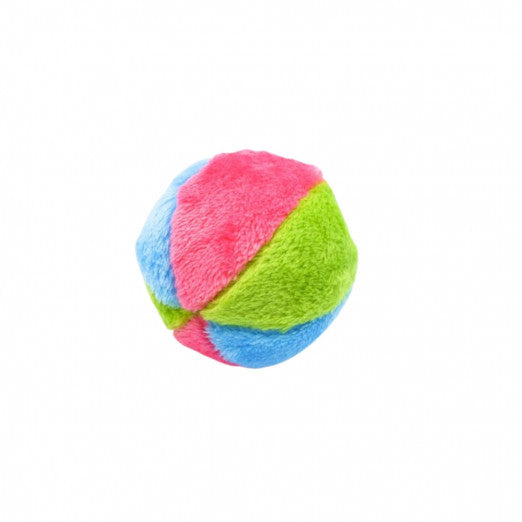 Plyšový míček pro kočku s kozlíkem lékařským