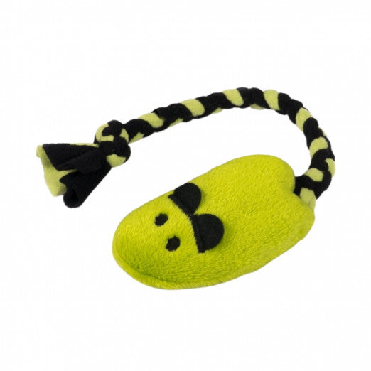 Plyšová hračka pro psy – myš, zelená