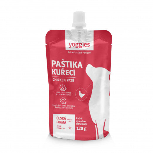 120 g Yoggies paštika - kuřecí maso