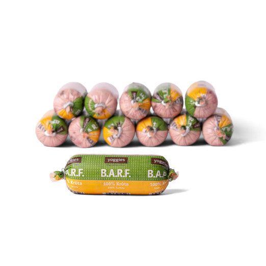 Yoggies B.A.R.F. 100% krůta s probiotiky, mražené (12×150 g)